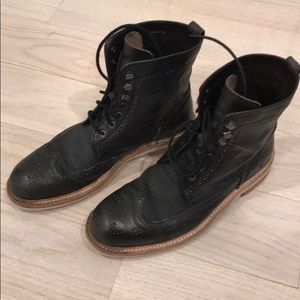 John Varvatos Wingtip Boots